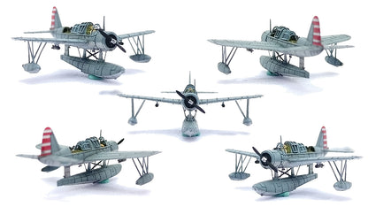 Uncolored 1/350 Scale OS2U-3 KINGFISHER SEAPLANE 3D printing model 3PCS