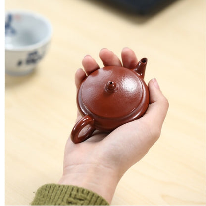 True Yixing Zisha Zhu Clay Tea Pot Porcelain Tea Cup Chinese Kungfu Pot Marked