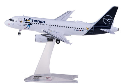 1:200 Herpa Lufthansa AIRBUS A319 Passenger Airplane ABS Plastic Aircraft Model