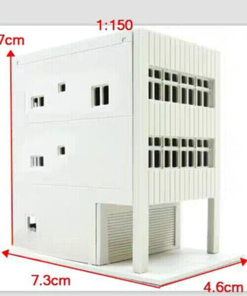 1:150/64 Building Model City Modern Building Layout Scene Display Models