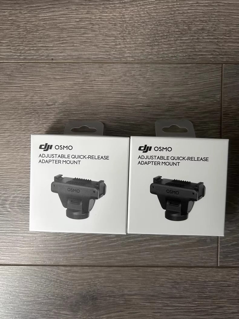 DJI Osmo 360 Quick-Release Adapter - Magnetic, 0°/68° Tilt, 1/4" Thread