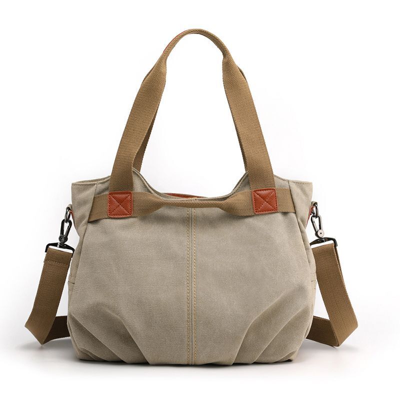 Canvas Hobos Bag Handbags Large Leisure Shoulder Bags for Travel Weekend Outdoor