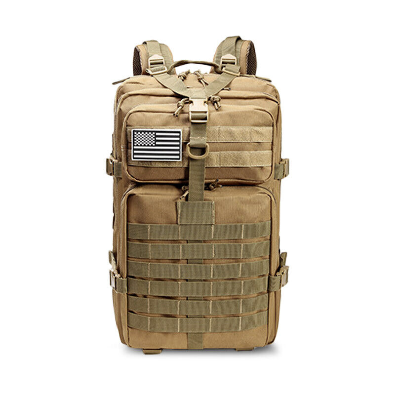 Tactical Backpack Travel Hiking Camping Hunting Bug 3D Rucksack Men Army Bags