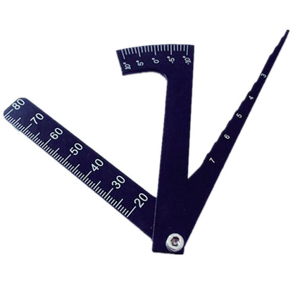 3 in 1 Up Camber Gauge Tool Set Aluminium Alloy For 1/8 1/10 RC Car Truck