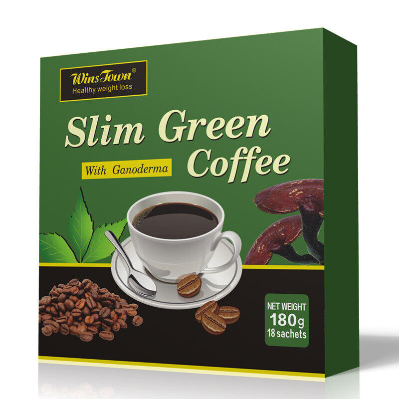 Diet Coffee Weight Loss Coffee Ganoderma Powder Slimming Instant Coffee 18 Pack