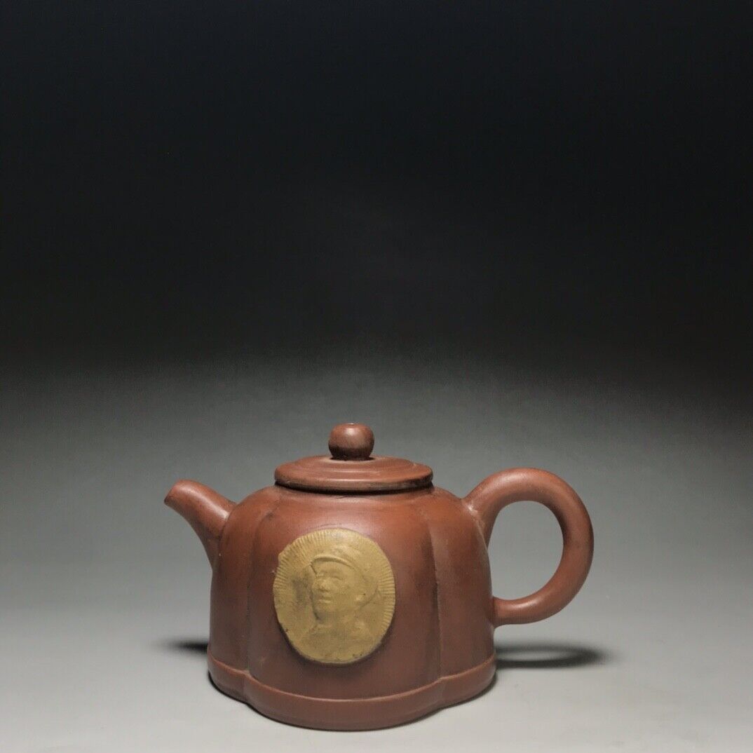 vintage chinese yixing purple clay teapot zisha ceremony teaware collection rare