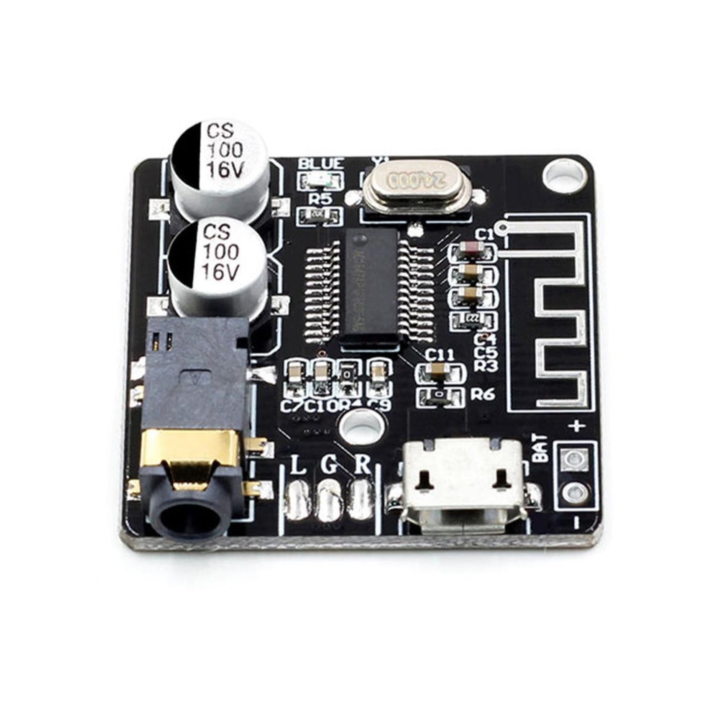 2Pcs Electric Bluetooth 5.0 Stereo Sound Amplifier Circuit Board Module Part