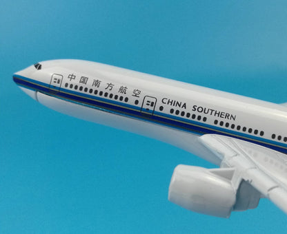 16cm CHINA SOUTHERN BOEING 777 Passenger Airplane Diecast Aircraft Plane Model