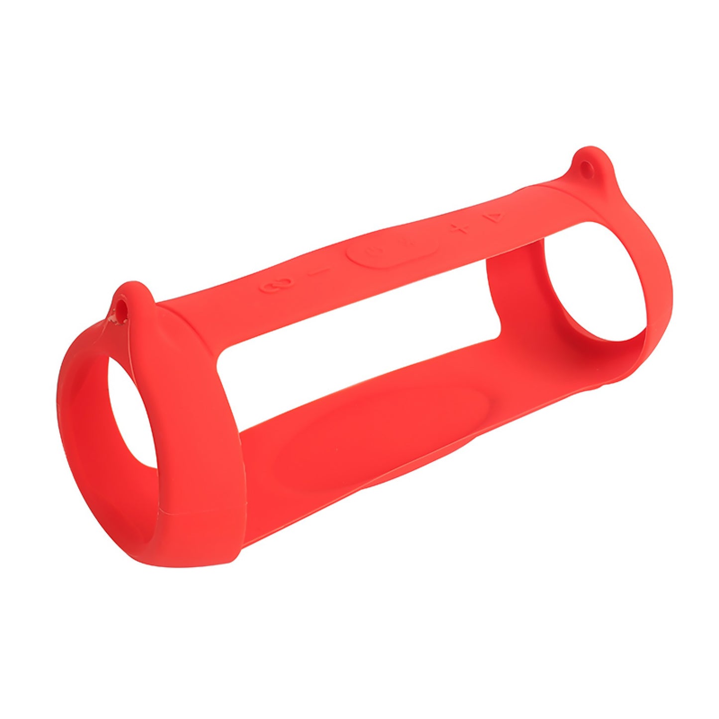 Red Silicone Case Cover Travel Protector For JBL Charge 5 Bluetooth Speaker