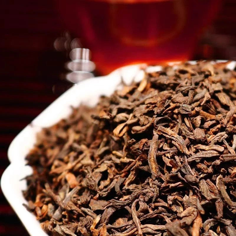 500g MengHai TeJi Puerh tea Cooked pu'erh Ripe tea ChenXiang Fragrant Puerh tea
