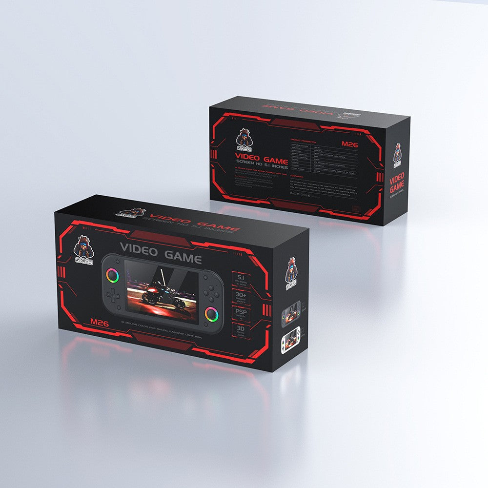 M26 3D handheld game console large screen high definition can be connected to TV