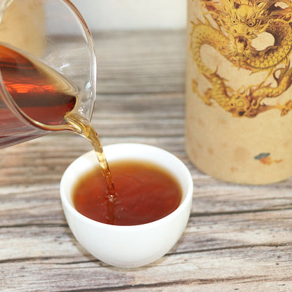 2012 China Tea Ripe Puer Gongting Palace Pu'er Cooked Tea Loose Tea 150g Tin
