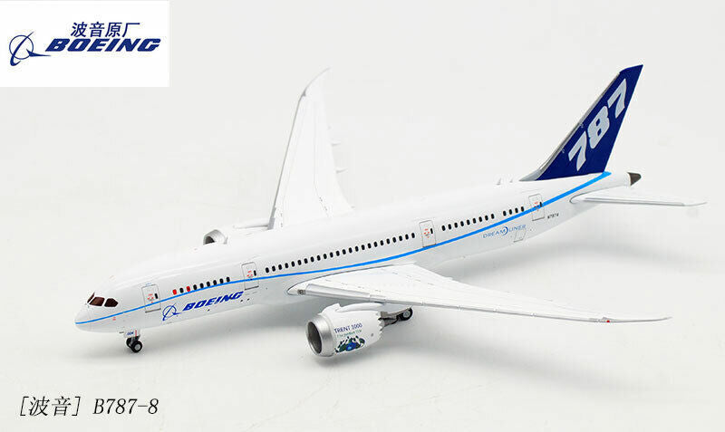 1:400 JC WINGS BOEING 787-8 Passenger Airplane Diecast Plane Aircraft Model