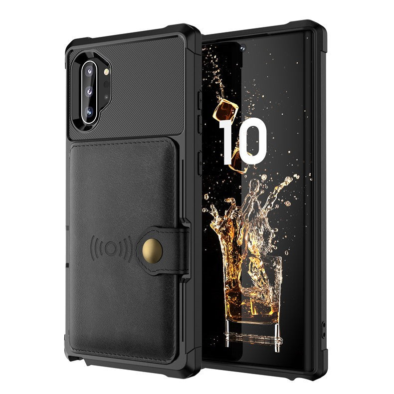 Suitable for Samsung S24 Ultra card insertion case S20, A55 anti drop case-6-2