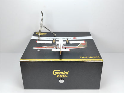 1:200 Geminijets CONTINENTAL EXPRESS DHC-6-300 Airplane Diecast Aircraft Model
