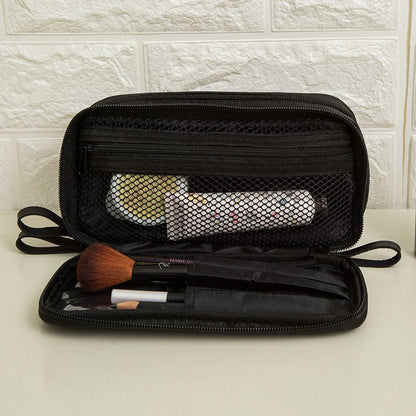 Cosmetic Bag Large Nylon Waterproof Toiletries Organizer Makeup Purse 19*10*7 CM