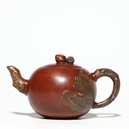 Original Ore Real Yixing Zisha Qingshui Clay Tea Pot Marked Handmade 400ml Pots
