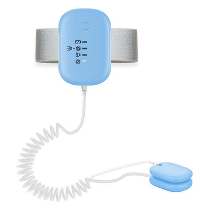 Wireless wet urine and enuresis alarm for elderly and infant bedwetting reminder