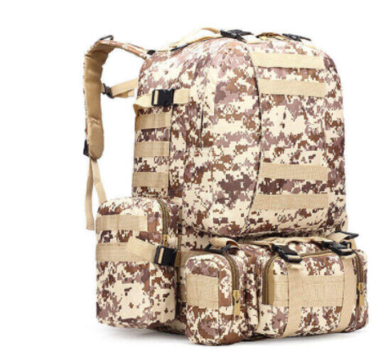 50L Tactical Backpack Men Sport Tactical Bag Outdoor Hiking Travel Backpacks