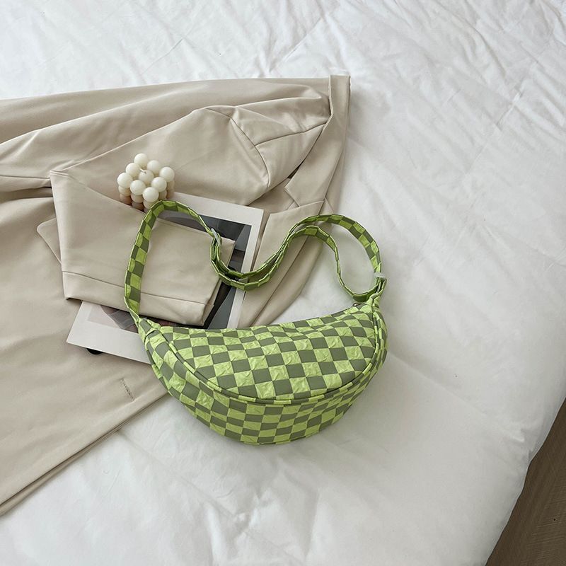 Canvas Bag Summer Popular Messenger Bag Versatile Student Large Shoulder Bag 1PC