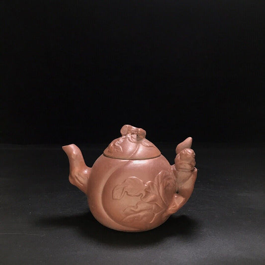 vintage chinese yixing purple clay teapot zisha ceremony teaware collection rare