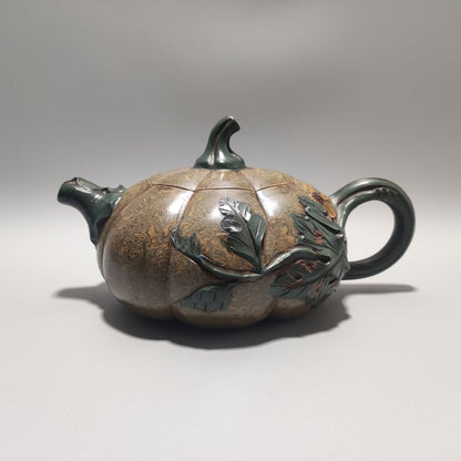 Vintage China Yixing Purple Clay Teapot Zisha Ceremony Nice Plum Blossom Teaware