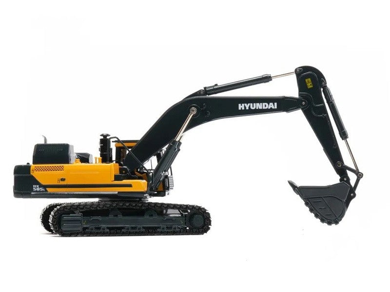 1:35 HX505L Crawler Excavator Construction Machine Equipment Diecast Model