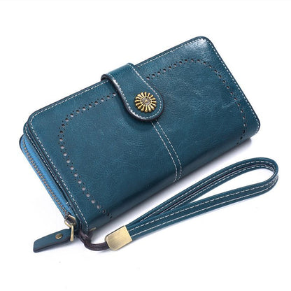 Wallet Synthetic Leather Money Bag Clutch Leisure Purse Style Wallets Long Coin