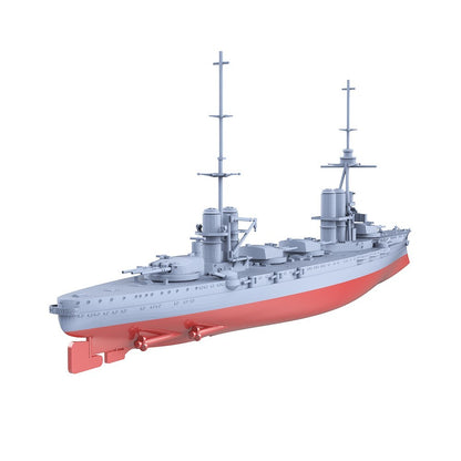 1/3000 Military Model Kit Italy Dante Alighieri Battleship 1923 Full Hull