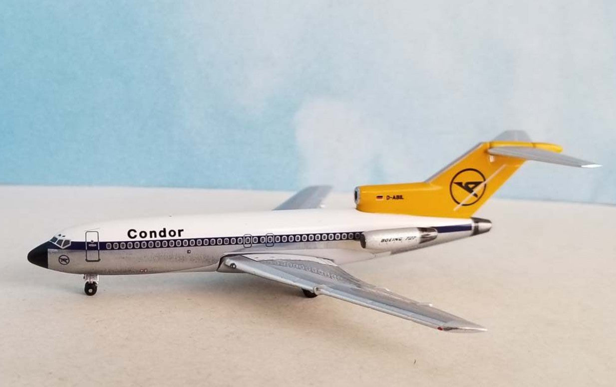 1:400 AeroClassics Condor BOEING 727-100 Passenger Plane Diecast Aircraft Model