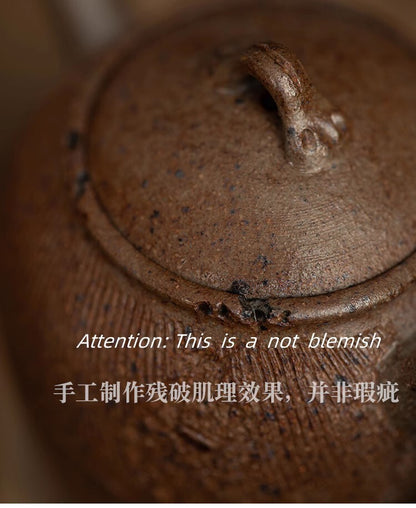 150cc chinese Yixing Handmade Zisha teapot old Duan Clay BiWen Hu Gongfu Tea Pot