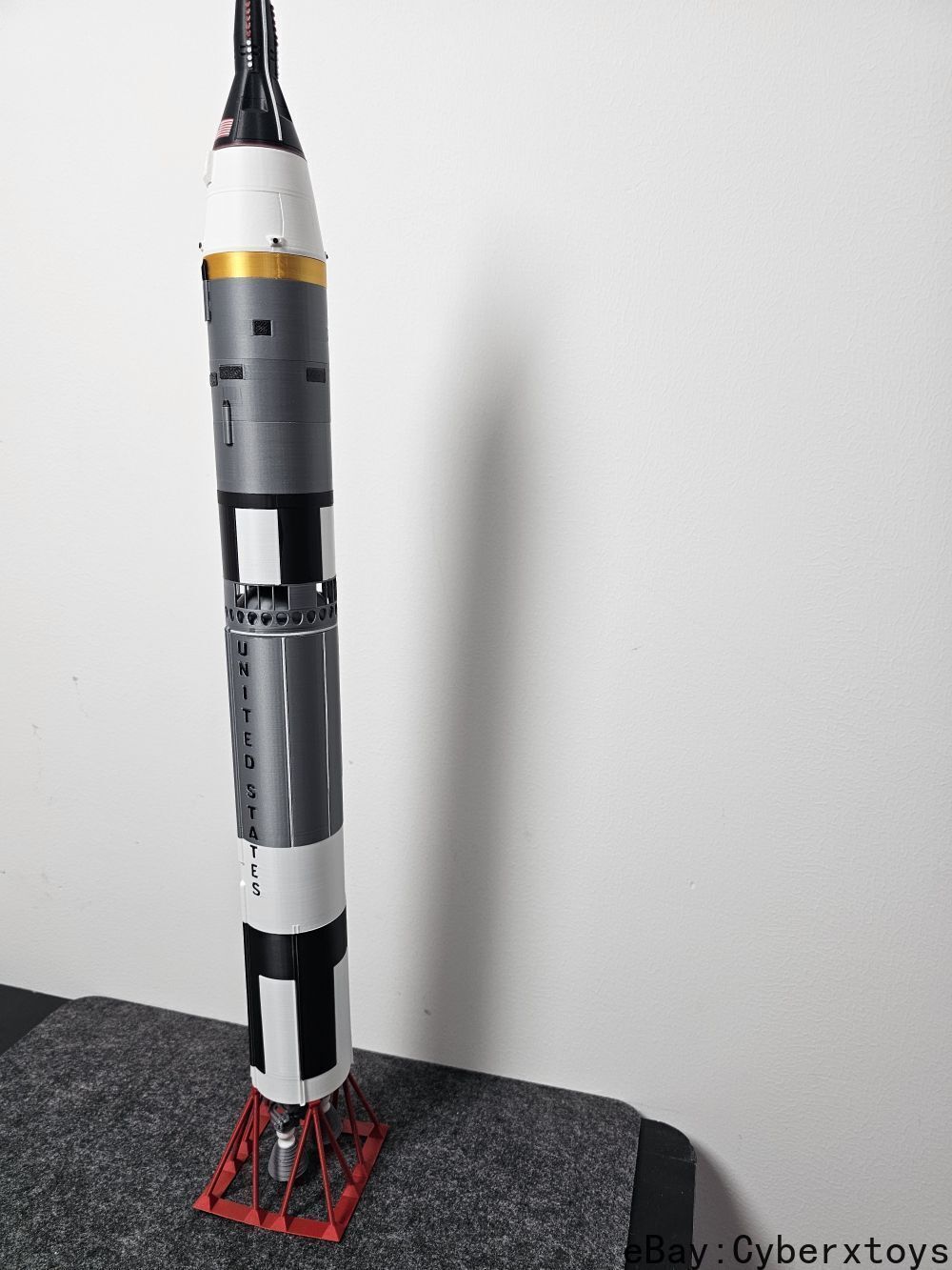 1:60 Scale NASA Gemini TitanII Rocket Model Finished Painted Product L:22inches