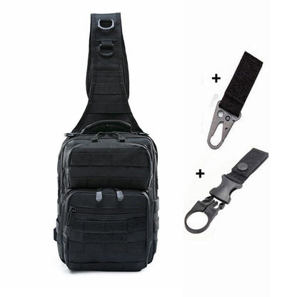 Men Shoulder Chest Bag Sports Nylon Army Hunting Camping Hiking Travel Backpack