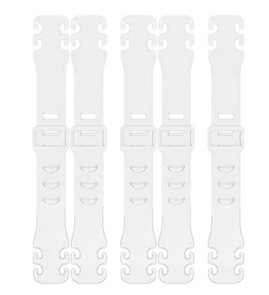5Pcs- Sujetador de Mascara Extensor Gancho para Oreja, Máscara Extensión Gancho