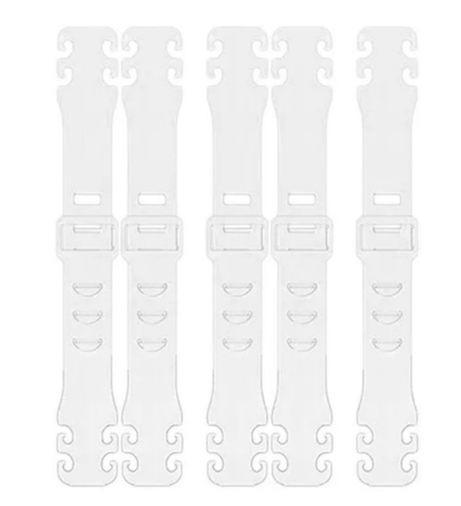 5Pcs- Sujetador de Mascara Extensor Gancho para Oreja, Máscara Extensión Gancho