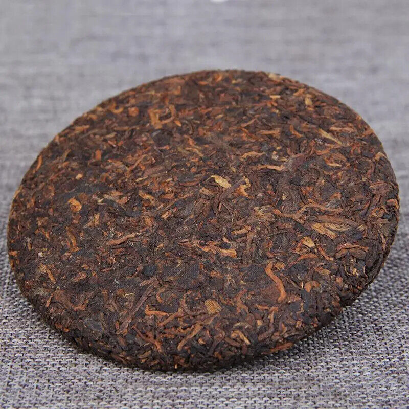 Yunnan Puerh Tea Golden Bud Small Cake Cooked Tea Palace Puerh Tea Cake 100g