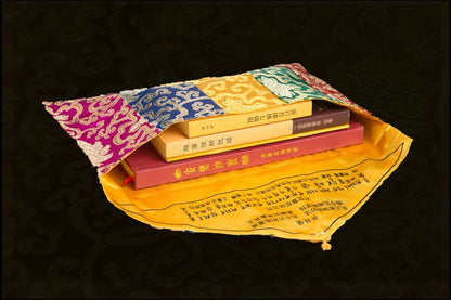 Five Color Scripture Bag Tibetan Style Bag Scripture Bag Magic Treasure Bag L
