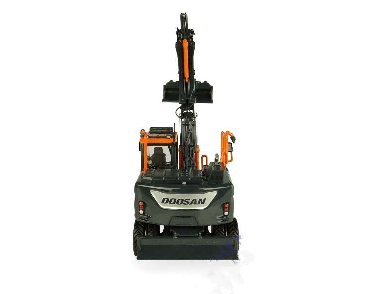 1:50 DOOSAN DX160W Wheeled Excavator Equipment Contruction Machine Diecast Model