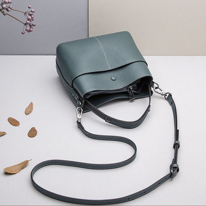 Women Handbag Genuine Leather Hobo Satchels Tote Crossbody Shoulder Bag Purse