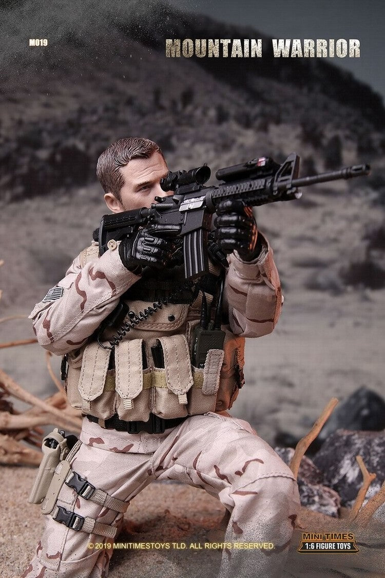 1/6 mini times toys Battle of Shanghai Machine Gunner Soldier Figure