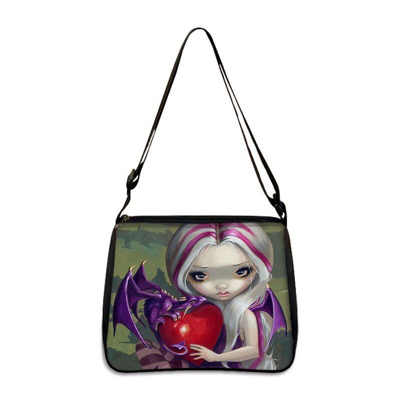 Gothic Skull Women's Bags Large Handbags Messenger Bag Ladies Shoulder Bags 1PC