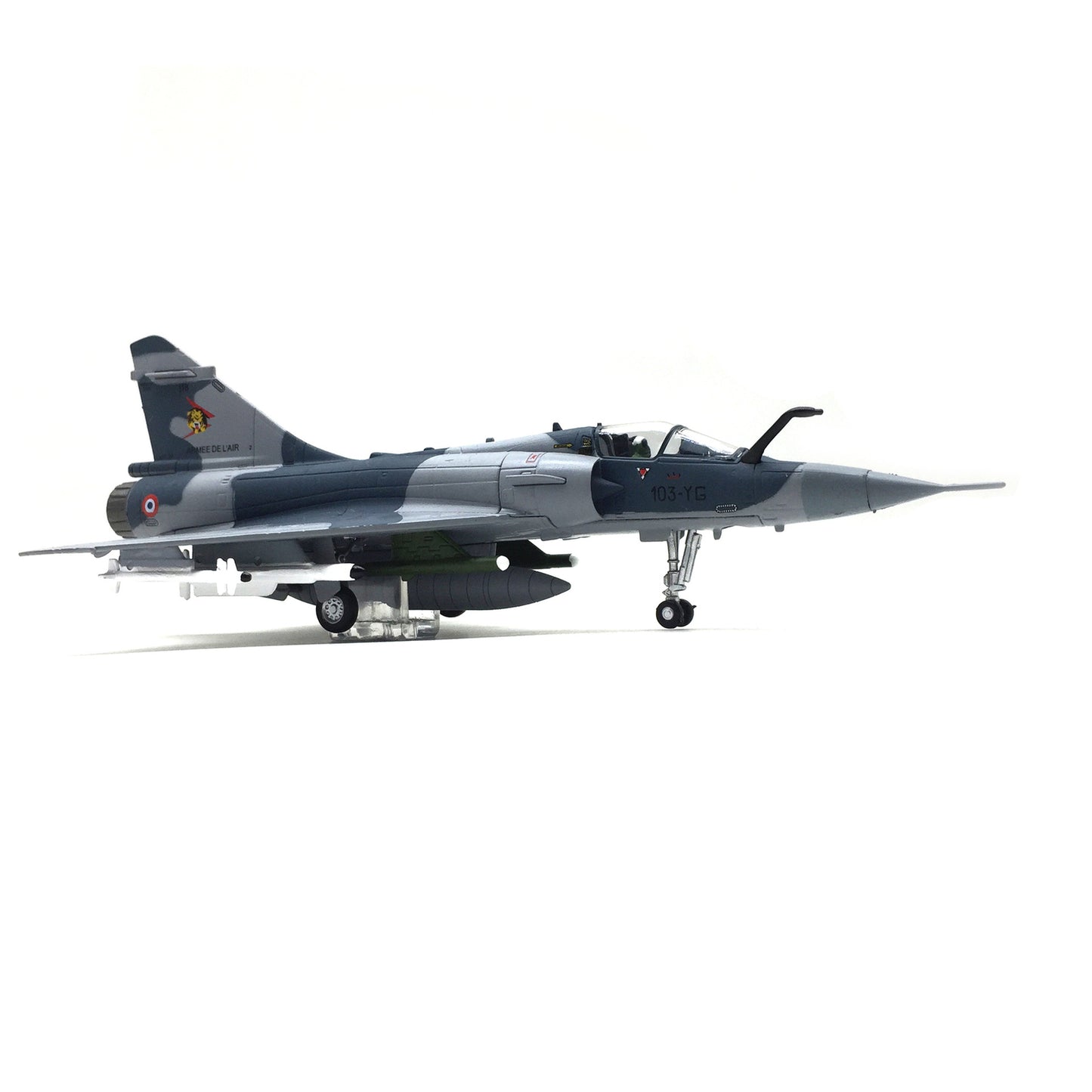 1:100 Scale French Dassault Mirage 2000 Alloy Aircraft Simulation Model Gift J
