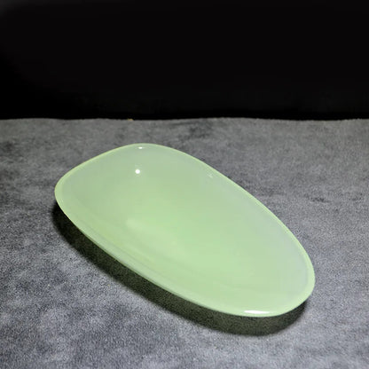 Jade Porcelain Tea Scoop for Pu'er Tea Glass Liu Li Kung Fu Tea Set Accessories