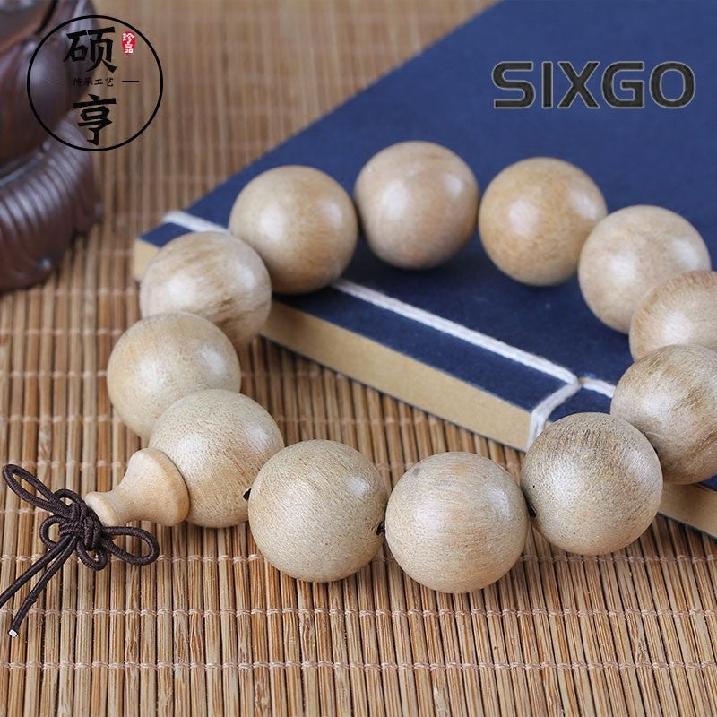20mm Camphor Wood Bracelet Prayer Bead Bracelet Buddha Bead Bracelet Decoration