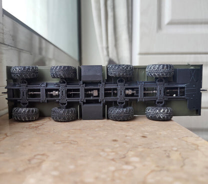1:72 Russia MAZ7911 Heavy Truck Russian Transporter Camouflage Model Collection