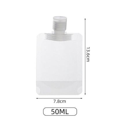 Makeup Fluid Bottle Packaging Bottle Portable Travel Bottle Cosmetic Packing Bag