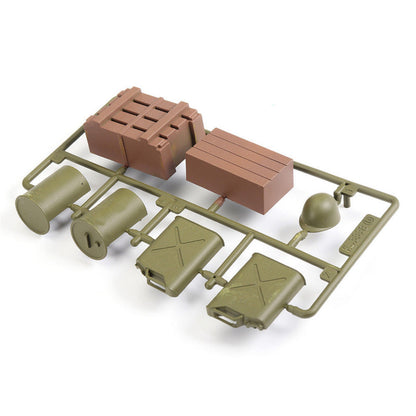 For Henglong Tank 3898-1 USA Sherman M4A3 1/16 RC Tank Plastic Soldier Accessori