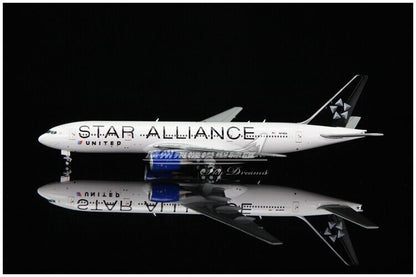 1:400 JC Wings UNITED STAR ALLIANCE BOEING 777-200ER Airplane Diecast Model