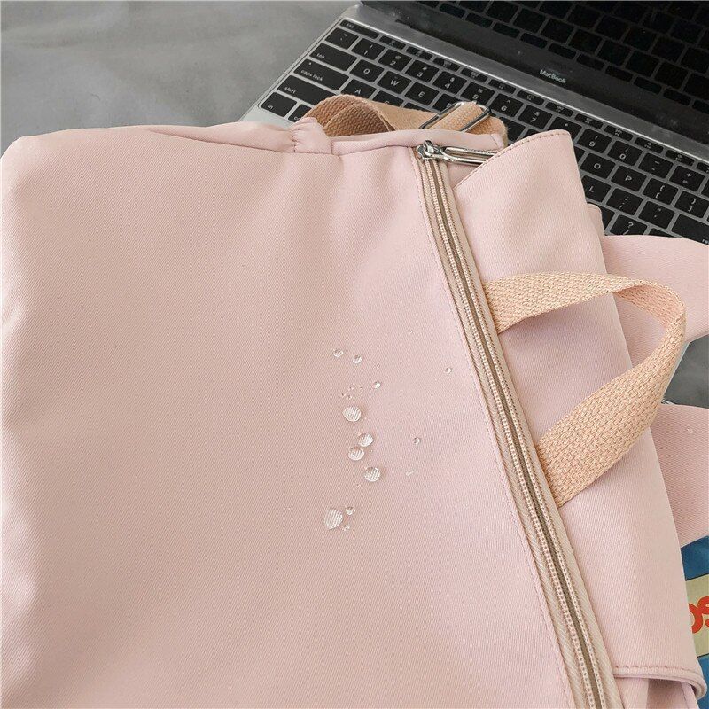 Women Shoulder Messenger Bag Waterproof Nylon Crossbody Bag Handbag Large Purse