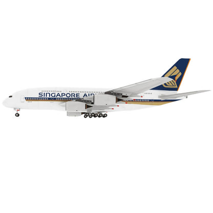 1/120 A380 Singapore Airline Civil Airliner Paper Plane Aircraft Unassembled